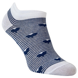 Шкарпетки короткі білі з синіми серцями 2005