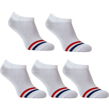 Набір шкарпеток коротких арт 2005 червона смужка - 5 пар