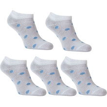 Набір шкарпеток коротких арт 2005 горох - 5 пар