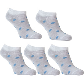 Набір шкарпеток коротких арт 2005 горох - 5 пар