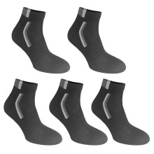 Набір Шкарпеткок низьких бавовняних арт 3005/1 чорні - 5 пар