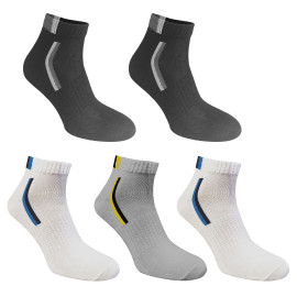 Набір Шкарпеткок низьких бавовняних арт 3005/1 асорті - 5 пар