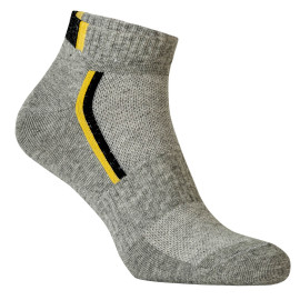 Шкарпетки низьки бавовняни арт 3005 сірі