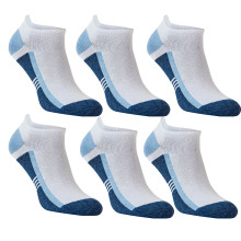 Набір шкарпеток коротких LBC003  блакитні - 6 пар