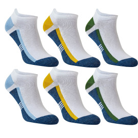 Набір шкарпеток коротких LBC003  асорті - 6 пар