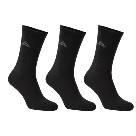 Набір Шкарпеткок високих бавовнянх UEC010 чорні - 3 пари